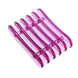 LASSUM 2 Pcs Nail Art Craft UV Gel Brush Polish Pen Rest Plastic Holders Stands for Holding 5 Separate Brushes