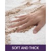 DEXI Soft Plush Bathroom Mat, Non Slip Washable Bath Rug,
