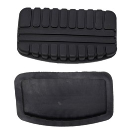 Papakesue 1Pc MR334969 Rubber Brake Pedal Pad Cover, Pedal Pad Cover Compatible with Mitsubishi Lancer 2002-2017, Montero & Pajero 2001-2006, Outlander 2003-2021, Mirage 2014-2021