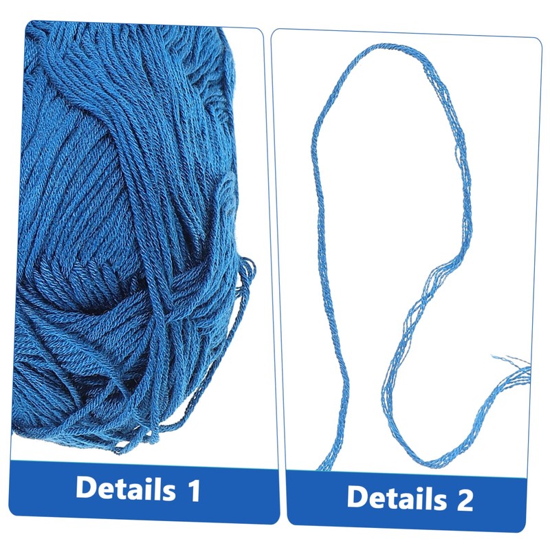 LALAFINA Replaceable Crocheting Yarns 5 Rolls of 50g Yarns for