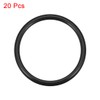 sourcing map Metric Nitrile Rubber O-Rings Sealing Ring Seals Rubber