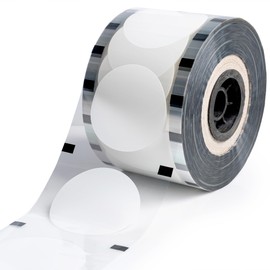 WYZworks Solid White Cup Sealer Film, Snow Top Lids 3275/Roll, 90-105mm, for Winter Milk Tea & Holiday Seasonal Boba Drinks, Bubble Tea Shops Beverage Sealing Film for PP Plastic Cup