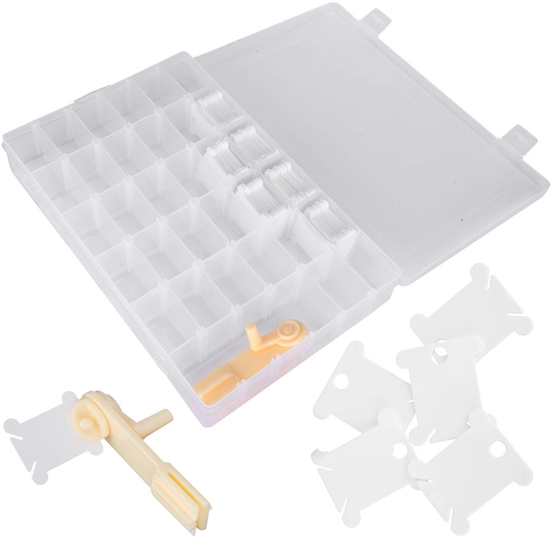 Cross Stitch Rewinding Board, Wrapped Embroidery Thread, Remnant Thread Plate