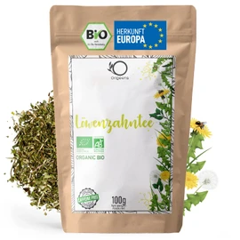 ORIGEENS Organic Dandelion Tea 100 g | Dandelion Tea Organic, Detox and Diuretic Herbal Tea | Organic Dandelion Leaves Dried - ​​Dandelion Tea