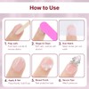 720 Pieces Double-Sided Nail Glue Stickers Transparent Set - 30