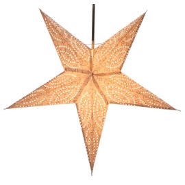 Guru-Shop Foldable Advent Luminous Paper Star, Cassiopeia Christmas Star, Window Decoration Star , 7 Tips