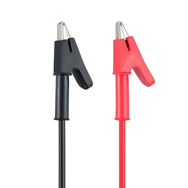 Proster Alligator Clips Electrical 2PCS Crocodile Clips Leads Double Ended