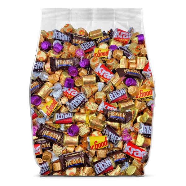 Yummy Chew Hershey Miniatures Assorted Chocolate Candy Individually Wrapped -