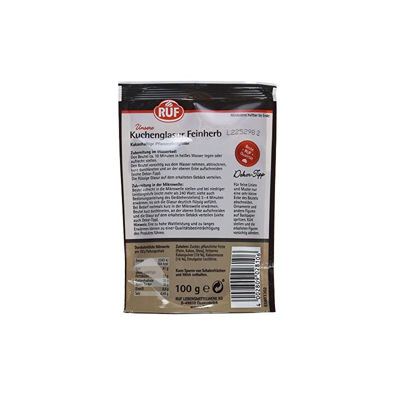 RUF Glaze Fine Tart 100g