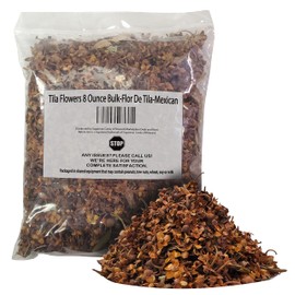 Tila Flowers 8 Ounce Bulk-Flor De Tila-Mexican