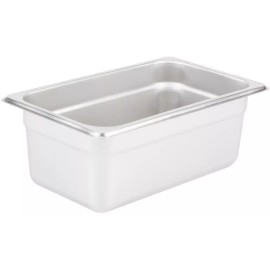 Dilitools Inserto Contenedor Acero Inoxidable Cuarto De 4 Pulgadas