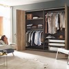 31-52 cm Wardrobe Rail, Extendable Stainless Steel Clothes Rail Pole