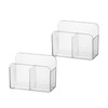 LINFIDITE Adhesive TV Remote Control Holder Wall Mount TV Remote