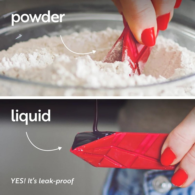 POLYGONS - Original Flat 3-in-1 Folding Measuring Spoons | 2