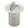Boat Filler Right Angle Clamshell 316 Stainless Steel Hardware for