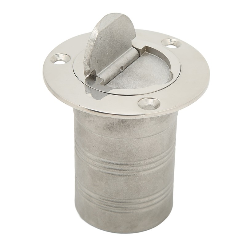 Boat Filler Right Angle Clamshell 316 Stainless Steel Hardware for