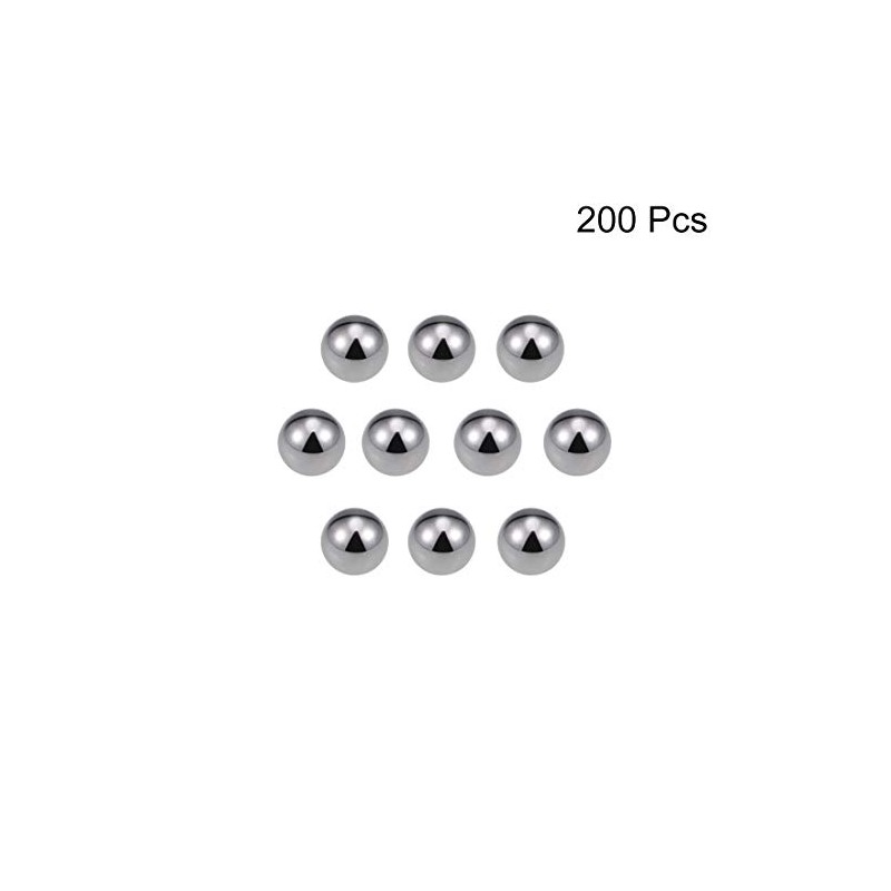 sourcing map Bearing Balls Carbon Steel Precision Balls 4.5 mm