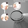 100pcs Fan-shaped False Fake Nail Art Tips Colour Swatch Sticks