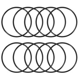 sourcing map 10 Pcs Metric Nitrile Rubber O-Rings Seal Rubber 100mm Outside Dia. 92mm Inner Dia. 4mm Width