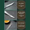 Stainless Steel Grapefruit Knife - Curved Serrated Bread for Kitchen