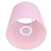 3PCS E14 Lampshade Fabric Ceiling Lamp Shade Exquisite Pink Wall