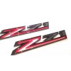 OEM 2pcs 2019-2023 Chevy Silverado Z71 Emblem OEM Fender Gloss
