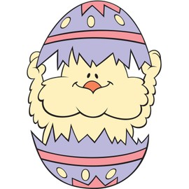 Easter Chick Wall Decal Cutout