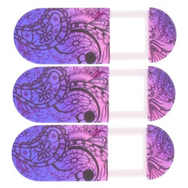 TEHAUX 3pcs Webcam Covers for Privacy Protection Easy to Install Slide Blockers for Laptops and Phones Lightweight Design for Enhanced Security Against Peeping and Stylish Decor