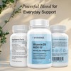 VITAVERUS Vitamin D3 4000 IU Supplement, with K2, Zinc &