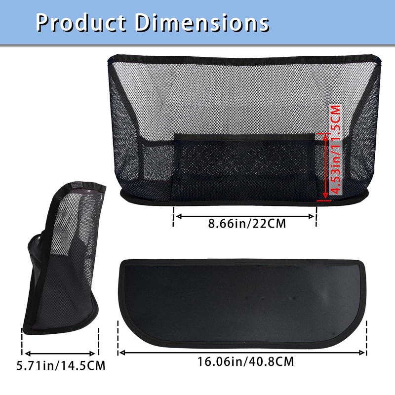 Car Storage Bag, Auto Net Pocket Handbag Net Holder, Backseat
