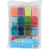 Perler Tropical Colors Fuse Bead Tray for Crafts, 4000pcs