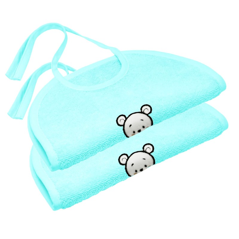 Lashuma Baby Bibs Set of 2 in Size 25 x