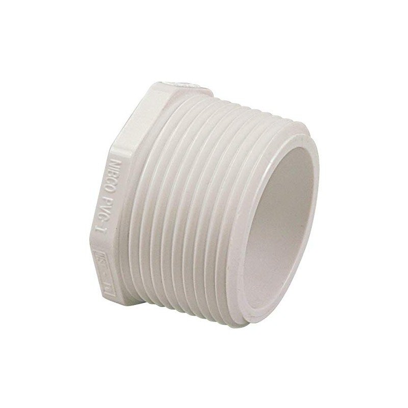 NIBCO 1/2" MIPT PVC Schedule 40 Plug