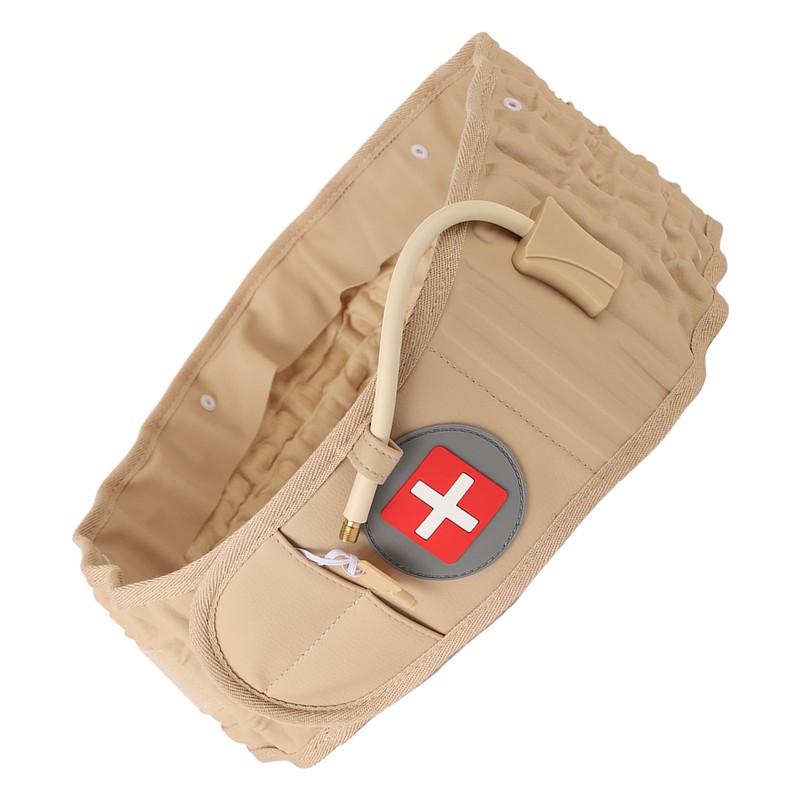 Lumbar Traction Belt Inflatable Reduce Pressure Lower Back Support Brace
