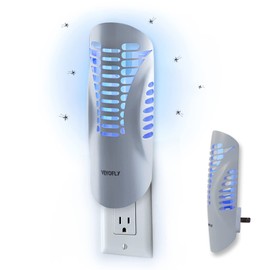 VEYOFLY Flying Insect Trap, Insect Catcher, Indoor Fly Trap, Indoor Flea Trap, Safer Home, Indoor Mosquito & Fruit Fly Trap, and Sticky Glue, Moth Fruit Fly (VF02 (1 Device))