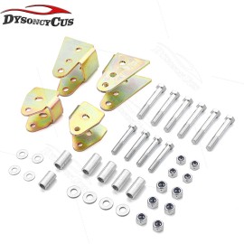 DYSO 2.5'' Front & Rear High Lift Kit Mount Bracket Fit Kawasaki Teryx 800 2/4 Seater