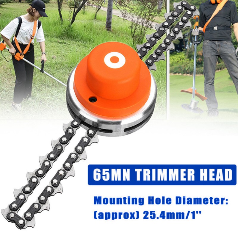 65Mn Chain Trimmer Garden Grass Head Brushcutter Trimmer for Lawn