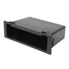 Car Stereo Radio Storage Box Black Large Storage Space Dash