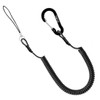 Curl Cord Strap, Coil Strap, Extendable, Carabiner, Smartphone, Phone, Periodically,