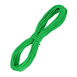 sourcing map 6mm x 27.5m Polypropylene Rope,Solid Braided Utility Rope All Purpose Boat Marine Cord for Camping,Flag Pole,Clothesline,Outdoor,Green