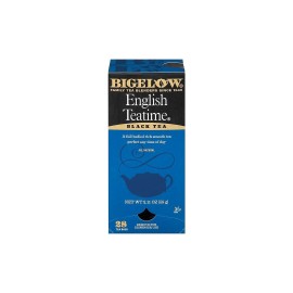 Bigelow English Teatime Black Tea Bags 28/Box (RCB003451)