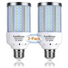 2-Pack 200W Equivalent LED Corn Light Bulb 3000 Lumen 6500K