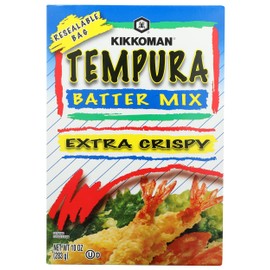 Kikkoman Tempura Batter Mix Extra Crispy, 10 Ounce (Pack of 12)