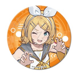 Hatsune Miku & Pear Pro Characters Round Can Badge 3.0 inches (76 mm) [All 6 Types Trading] Box of 6