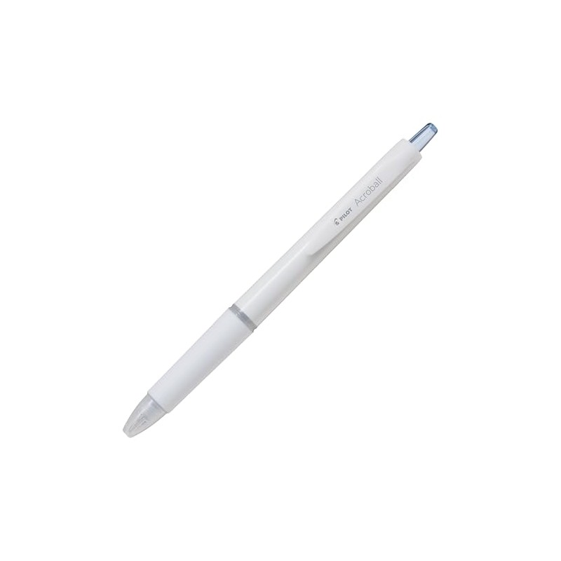 PILOT 10BAB15OWL Oil Based Acro Ball 0.5mm Off White/Blue Ink