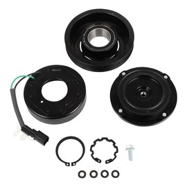 cciyu Air Conditioning Compressor Clutch 2012-2015 for Ford Explorer 2.0L 2016-2019 for Ford Explorer 2.3L Replaces AC Compressor for Car 4 Grooves