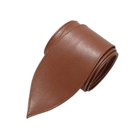 Earnda 2 Pack Womens Fashion Obi Belt Wrap Wide Cinch for Dress Solid Color Belts White & Coffee Large