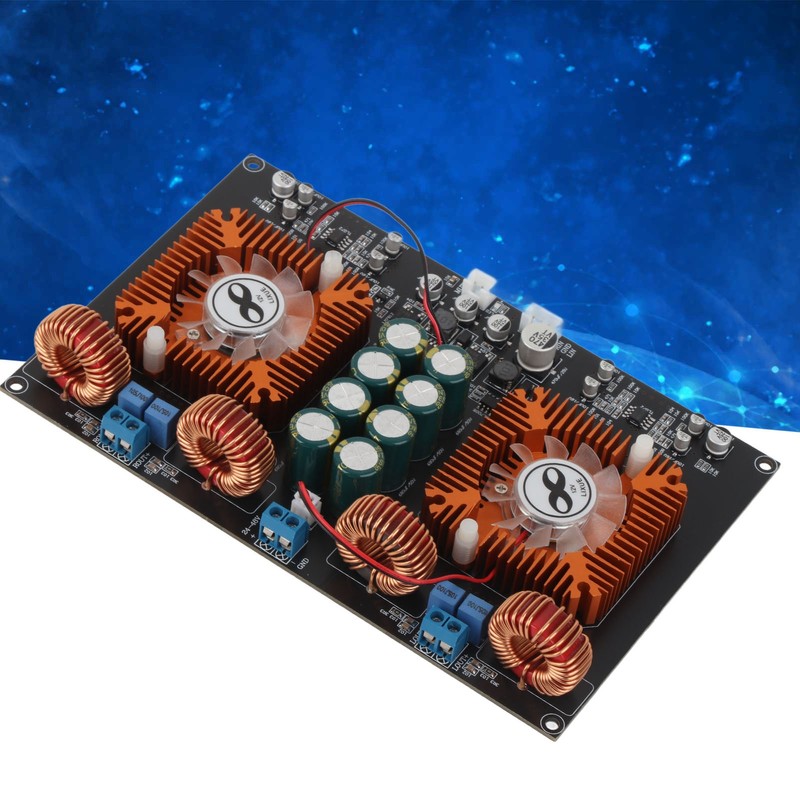 D‑Class Power Amplifier Board Double Core Digital Module 2x600W YJ‑TPA3255