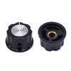 Taiss /10pcs Adjustable Rotate Button Potentiometer Control Knobs + 10pcs