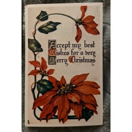 VTG Christmas Postcard-Accep